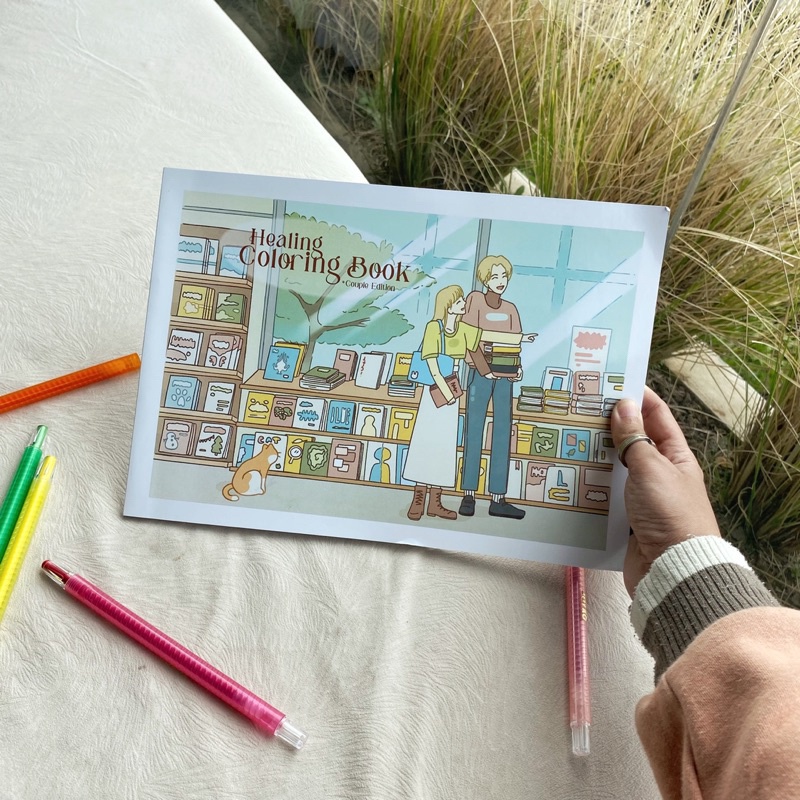 

LA41ZC HIKOBO - Healing Coloring Book ver. 3 (Couple Edition).