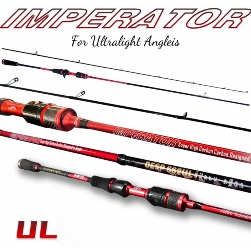 Joran UL Imperator carbon solid lentur