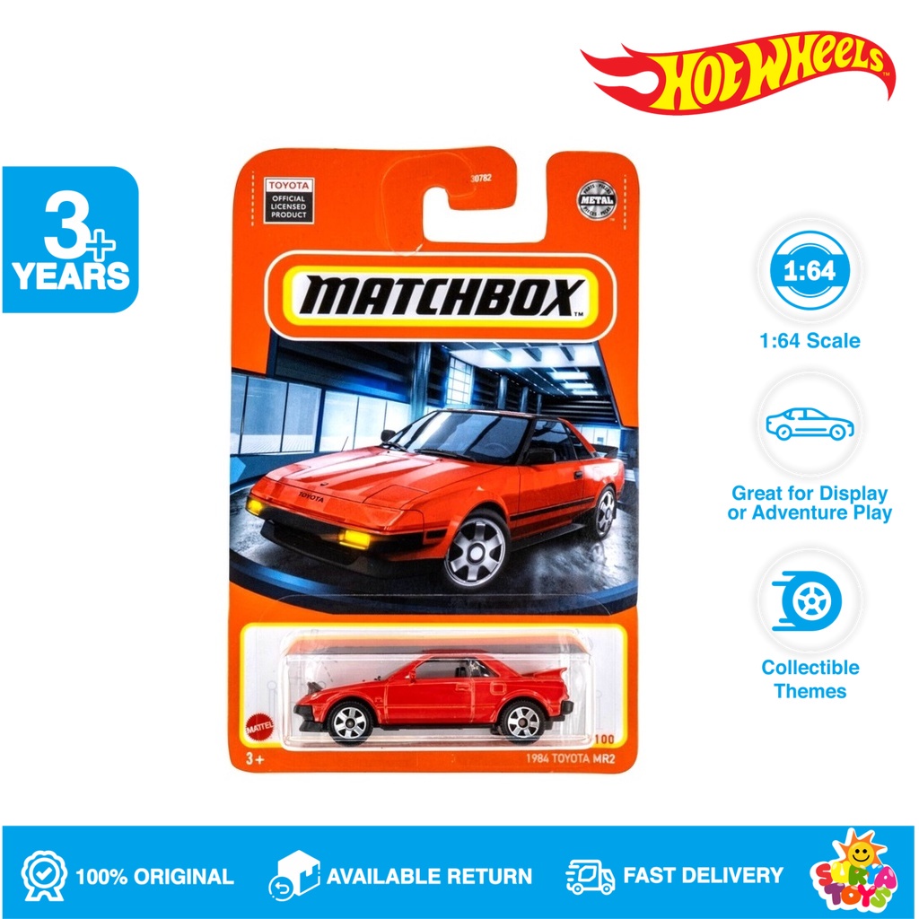 Matchbox 1984 Toyota MR2