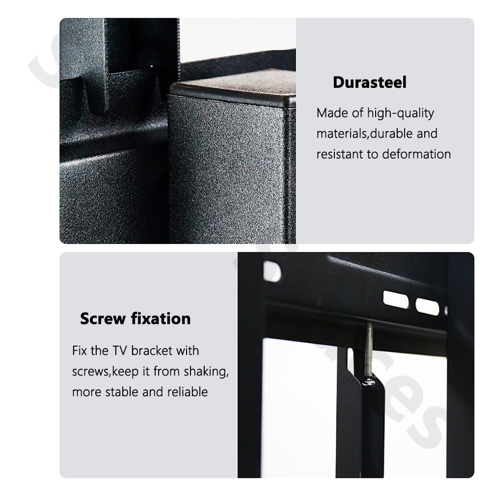 LED TV Bracket standing with roda Dapat dilepas 360 Stand floor TV rotasi 3275 inch TV Stand
