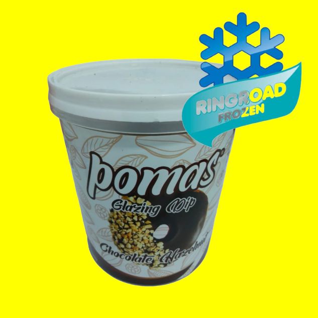 

POMAS GLAZING DIP CHOCOLATE HAZELNUT 1 KG