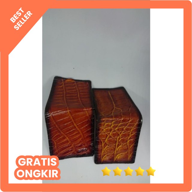 dompet asli kulit buaya papua