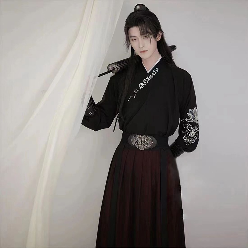 New Antique Men's Hanfu Set