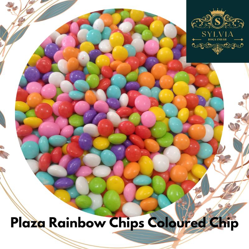 

Choco Chips / Rainbow Chips / Coloured Chips Plaza 100 gr Repack