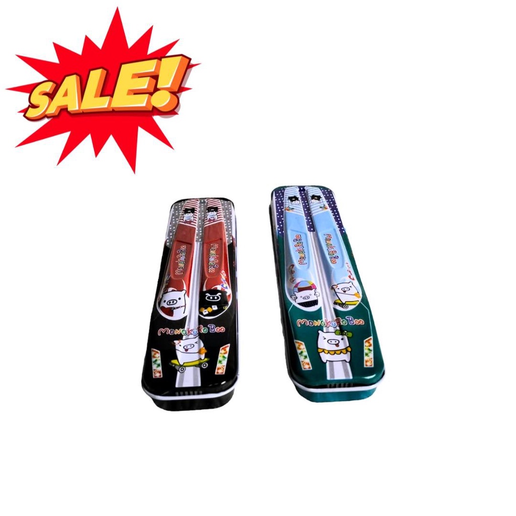 

SEJATI Tempat Pensil Kecil Bahan Kaleng | Kotak Pensil