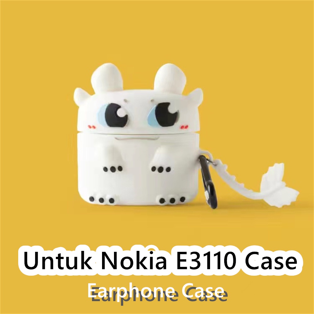 Parity Untuk Nokia E3110 Case Trendi Kartun Ayam Kuning Kecil Soft Silicone Earphone Case Cover NO.1