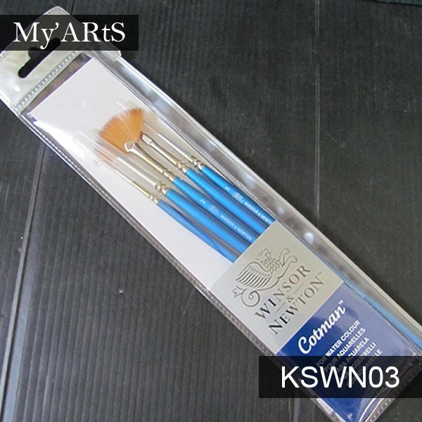 

Winsor And Newton Cotman Watercolor Brush Set 5 Kuas Cat Air Watercolour Myarts