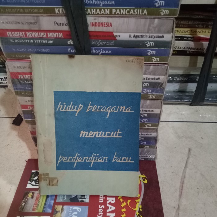 ORI BUKU HIDUP BERAGAMA MENURUT PERDJANDJIAN BARU