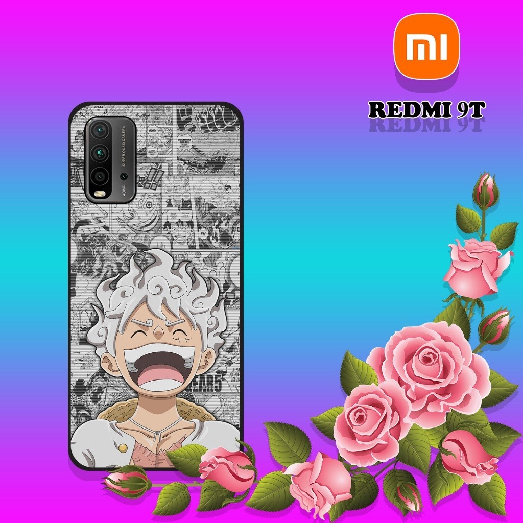 CUSTOM CASE GLOSSY [ PF17] ALL TYPE XIAOMI REDMI 9T MOTIF ANIME LUFFY ONE PIECE