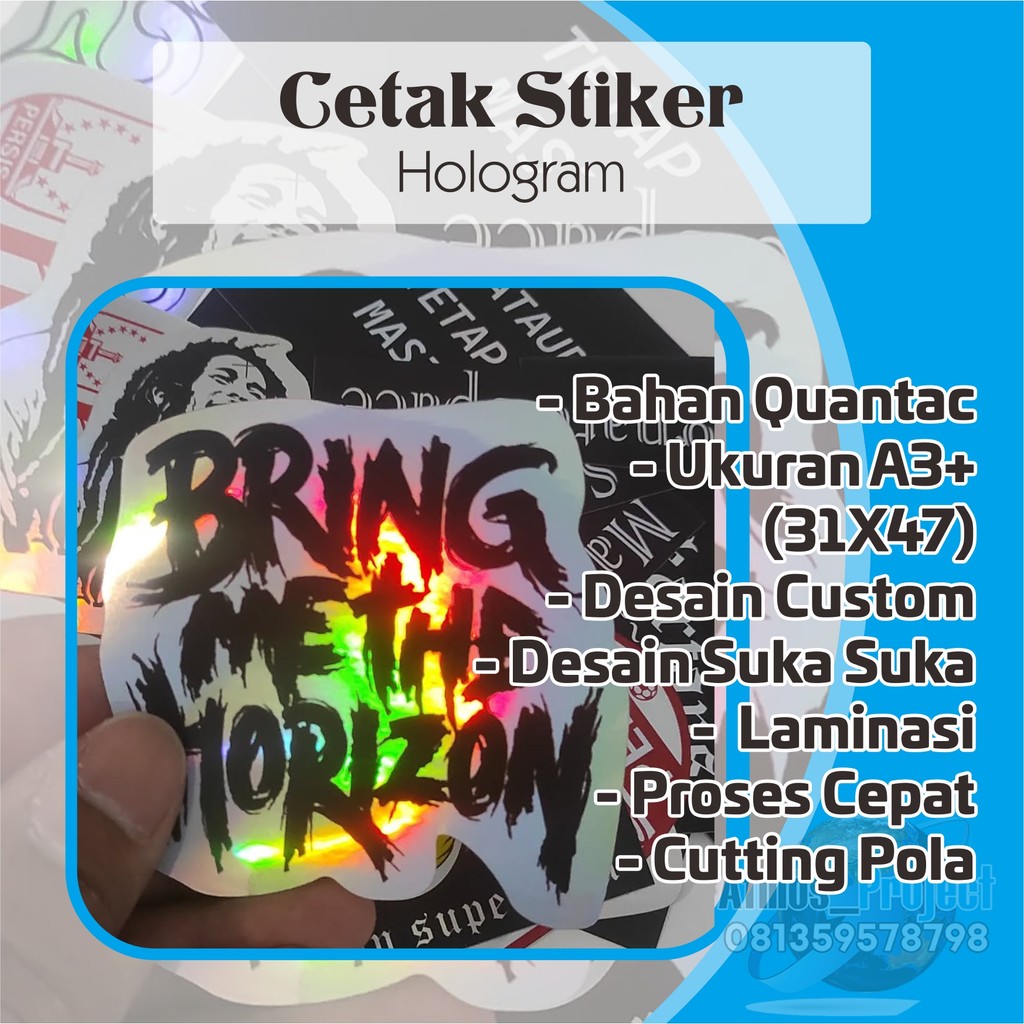 

STIKER HOLOGRAM CUSTOM MURAH