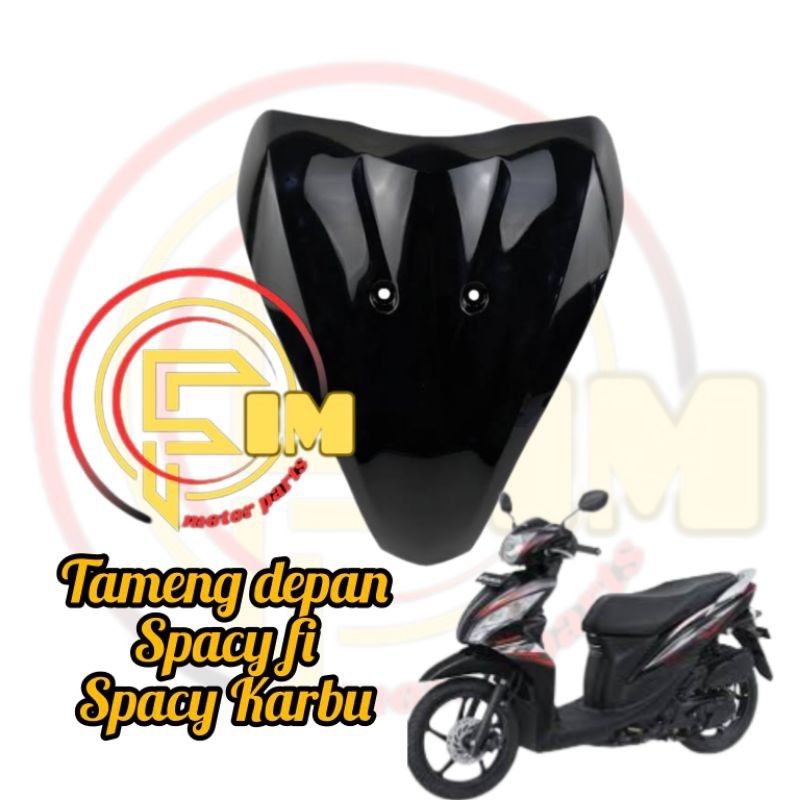 Tameng Panel Body Depan Honda Spacy Fi Spacy Karbu Hitam
