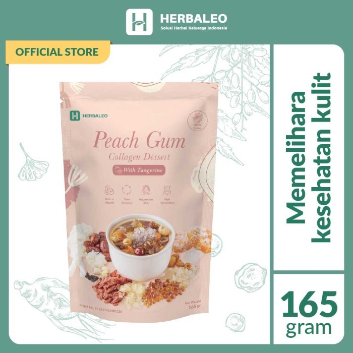 

READY STOCK!!! Peach Gum Collagen Dessert with Tangerine