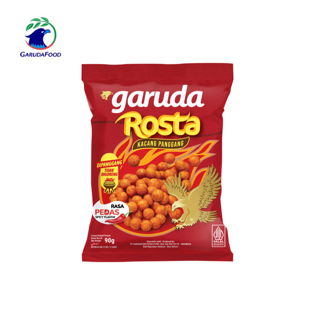 

Garuda Rosta Kacang Pedas Rs Pedas 90gr