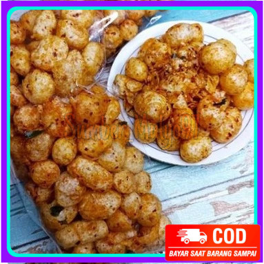 

1kg cimol kering pedas daun jeruk /endog lewo snack food