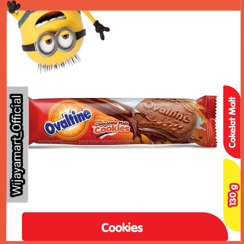 

Ovaltine Cookies Cokelat Malt 130 g