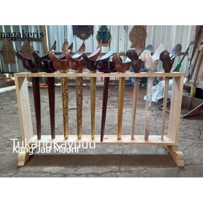 

jagrak keris minimalis isi 10 Antikan Murah Meriah TK765 termurah