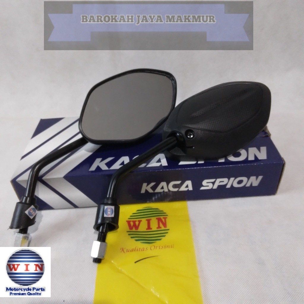 BJM SBY - Kaca Spion Beat Karbu KVY 2008 2009 2010 2011 Set Kiri Kanan WIN | sepasang sepion motor k