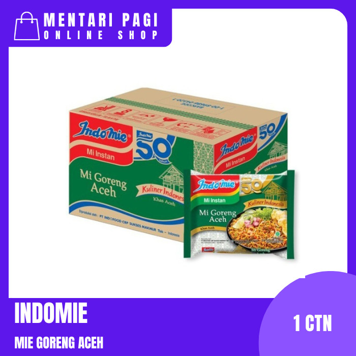 

Indomie Mie Goreng Aceh - 1 Dus 40 Pcs