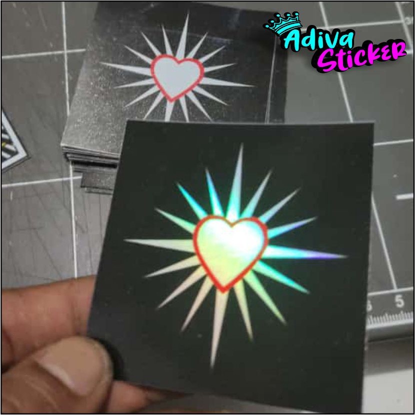 

stiker psht dan psht hati hologram(A29)