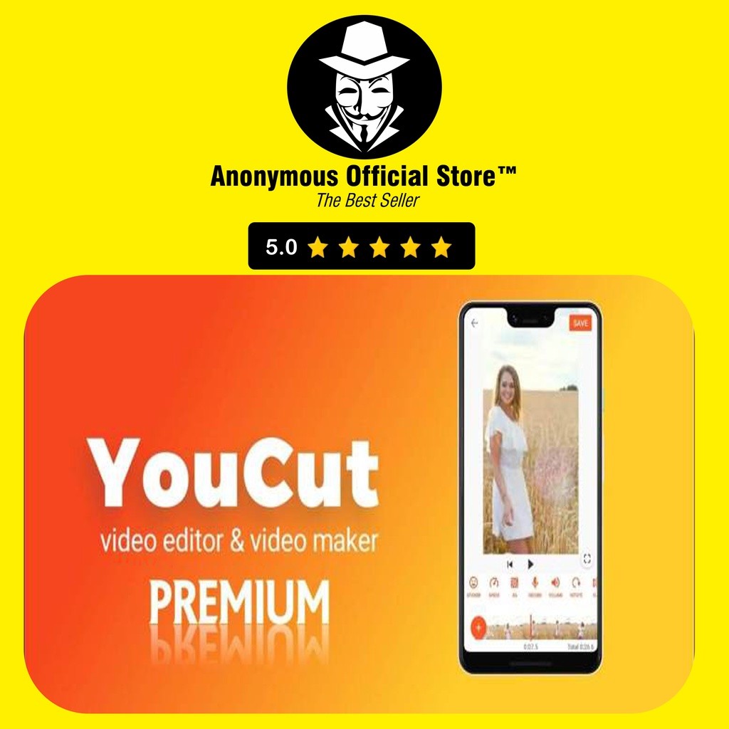 YOUCUT VIDEO EDITOR YOU CUT PRO LIFETIME PREMIUM FULLPACK NO WATERMARK ADS IKLAN APK ANDROID MOD VIP