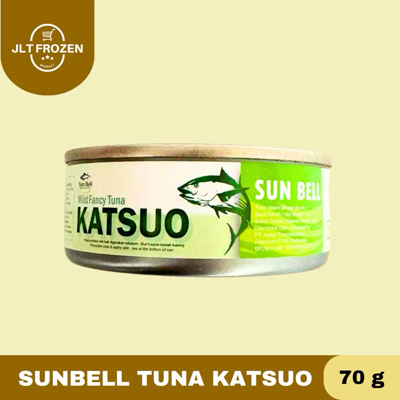 

Sunbell Tuna Kaleng Katsuo / Maguro / Katsuo (soft Fancy) - 70gr