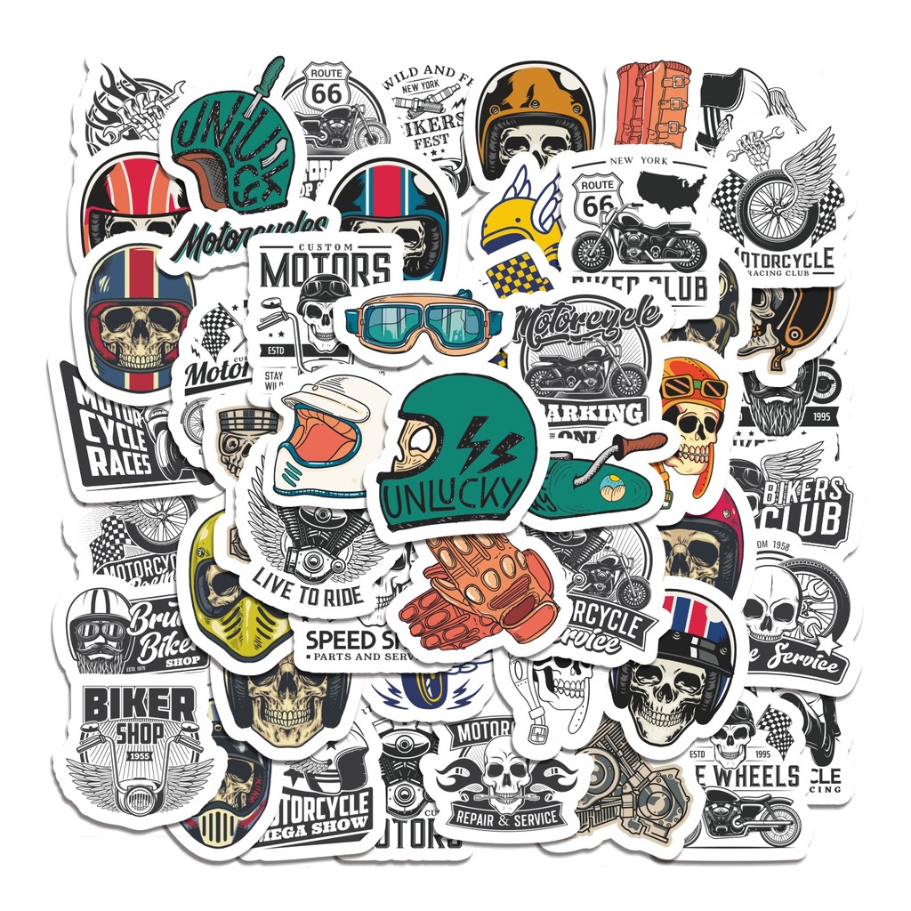 

COD 50 Pcs Stiker Retro Graffiti Lucu Anti Air Untuk Dekorasi Notebook Sepeda Skateboard Handphone