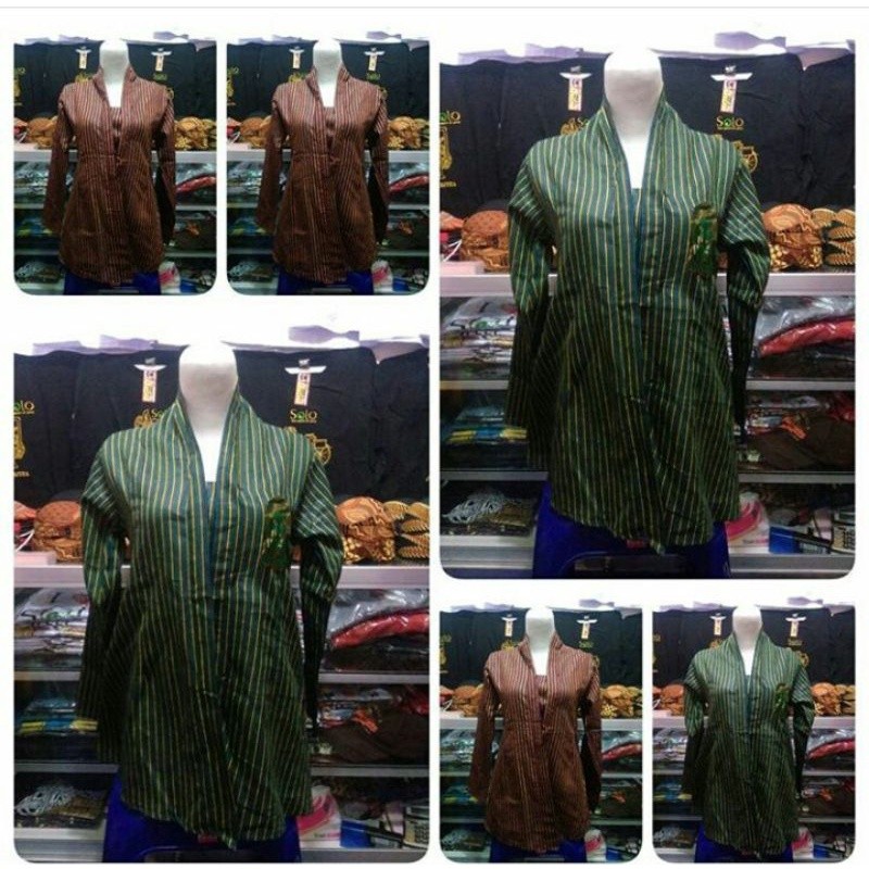 LURIK Kebaya WANITA sorjan lurik