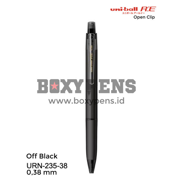 

Uniball R:E Open Clip 0.38 mm - Red