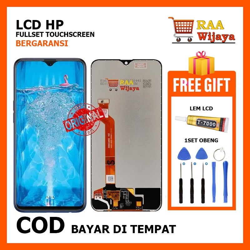 (ORIGINAL) LCD OPPO F9 /F9 PRO/REALME 2 PRO/C2 PRO/REALME U1 FULLSET Touchscreen ORI