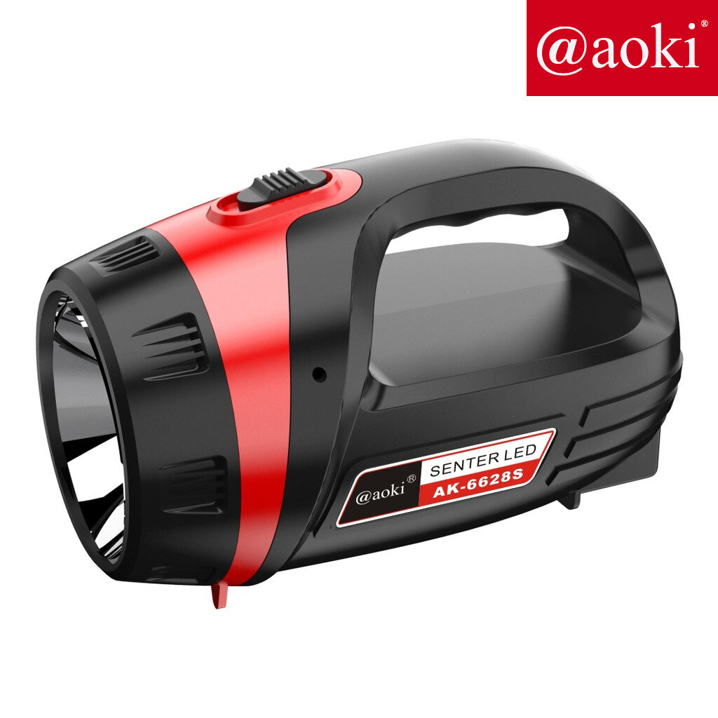 senter genggam aoki original senter tangan super terang