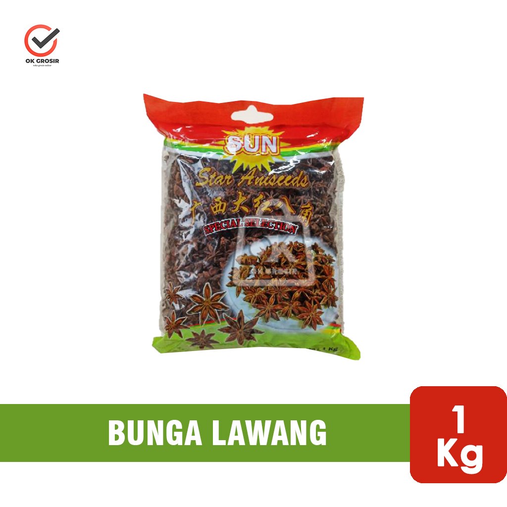 

Bunga Lawang SUN / Pekak / Star Aniseeds (1 Kg)