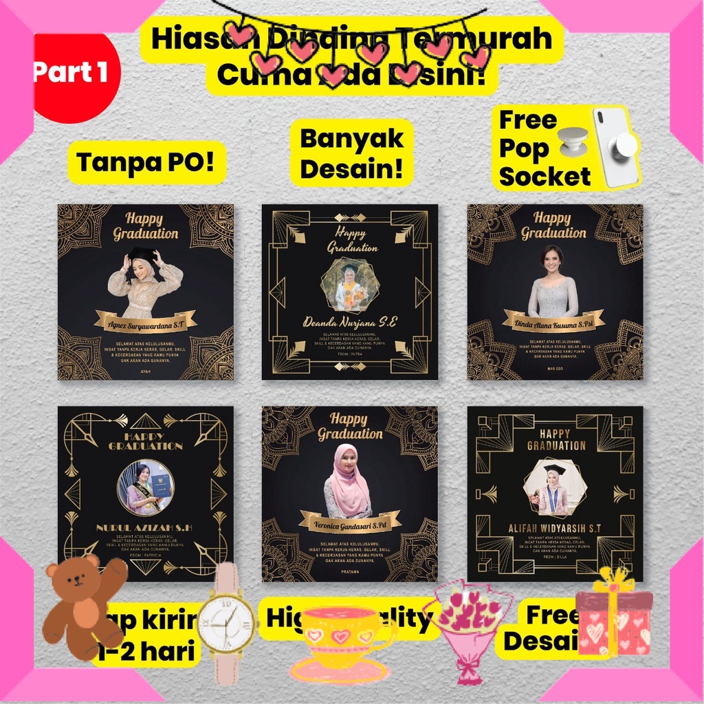 

HAMPERS BAYI ANAK MUDA REMAJA PACAR ISTRI BIKIN ROMANTIS ANNIVERSERY/ [LUXURY GOLD Part 1] Kado Hadiah Wisuda Cewek Cowok Pernikahan Ulang Tahun Bingkai Foto Wall Decor Hiasan Dinding / ULTAH LAHIRAN WISUDA JADIAN