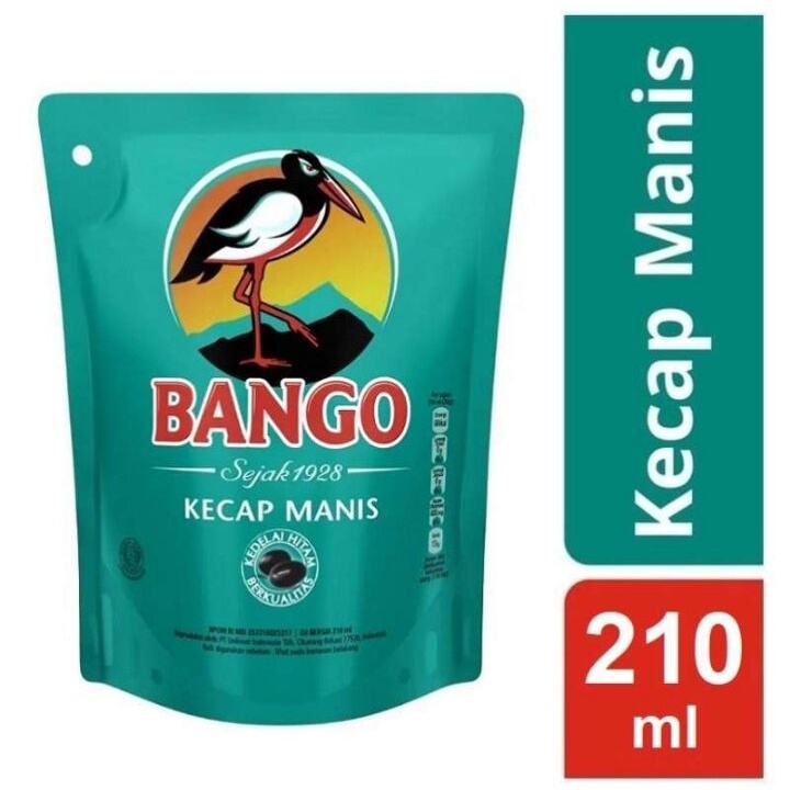 

Kecap Bango 210ml Dus Isi 24 pcs