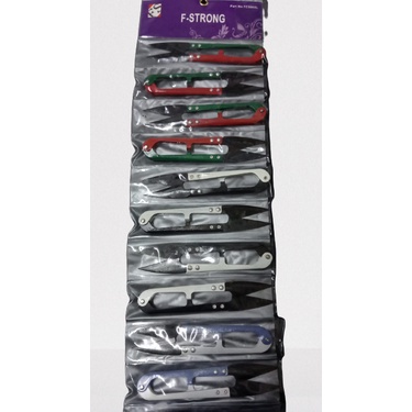 Gunting Buang Benang Kain F-STRONG / Gunting Cekris / Pemotong Benang / Thread Cutter F-Strong (12pc