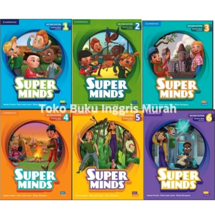 

Buku Super Minds 2nd Edition Level 1/2/3/4/5/6 Student's Book - 1