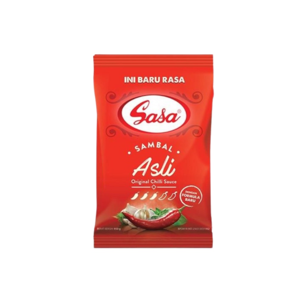 

Sasa Saos Sambal Asli BANTAL 950 Gram Saus Cabai Sauce Cabe