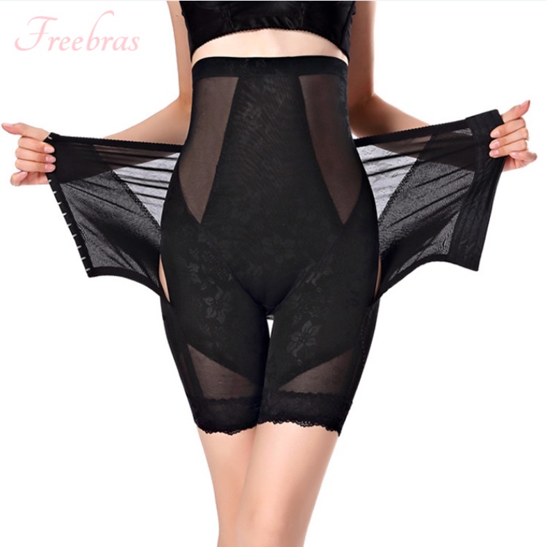 Waist Korset Celana Pelangsing Abdomen Trousers Take Off High Hips Lace Lacewaist Shaping Pants Perutcelana Korset Wanita