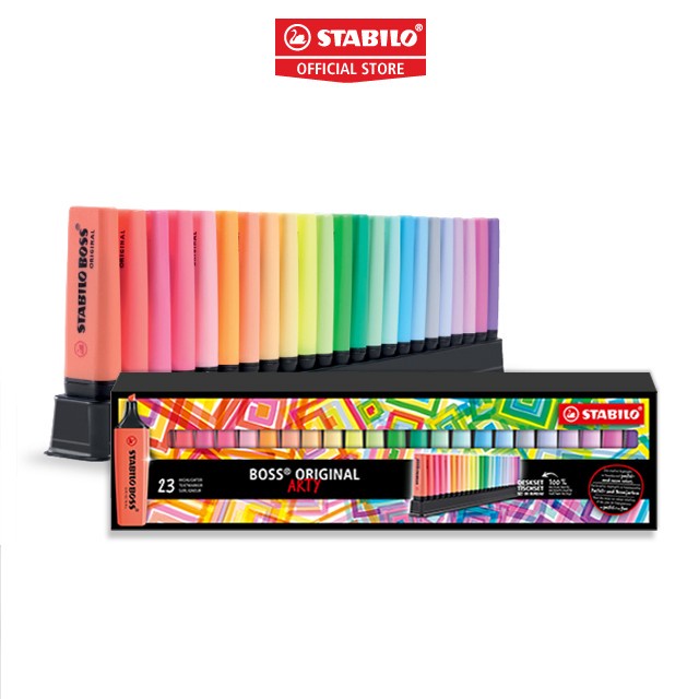 

[Terbaru] STABILO BOSS ORIGINAL Deskset 23's - Limited Edition - Highlighter