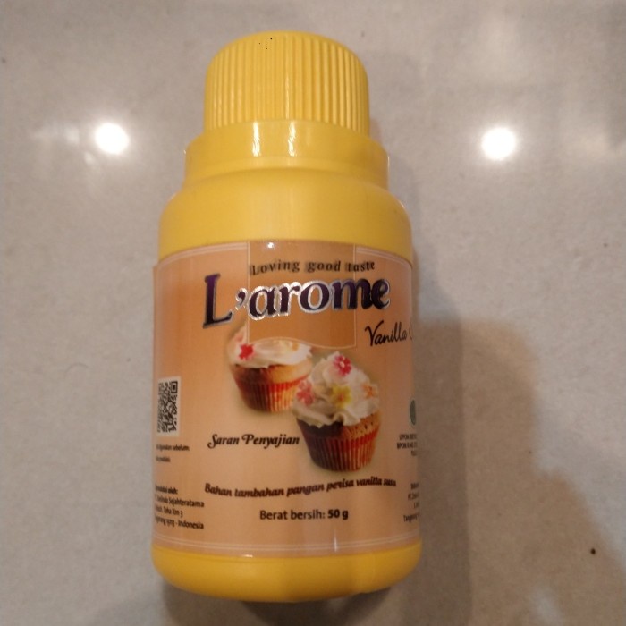 

JKL0182 larome vanilla susu 50gr