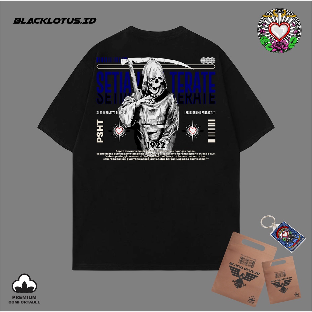 Kaos Terate RAPPER Kaos Setia Hati terate Plastisol Katun Premium Asli Kaos Raja Tega Temu Rose