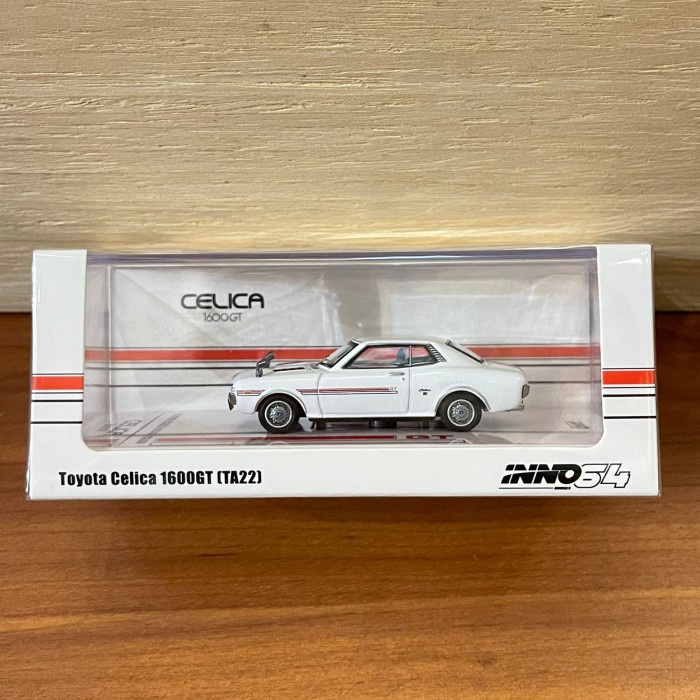 INNO64 TOYOTA CELICA 1600GT (TA22) WHITE GT LP27