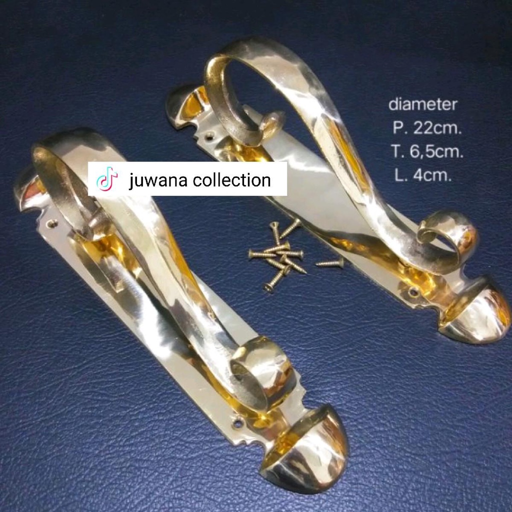 handle pintu gagang pintu lemari antik kode 01