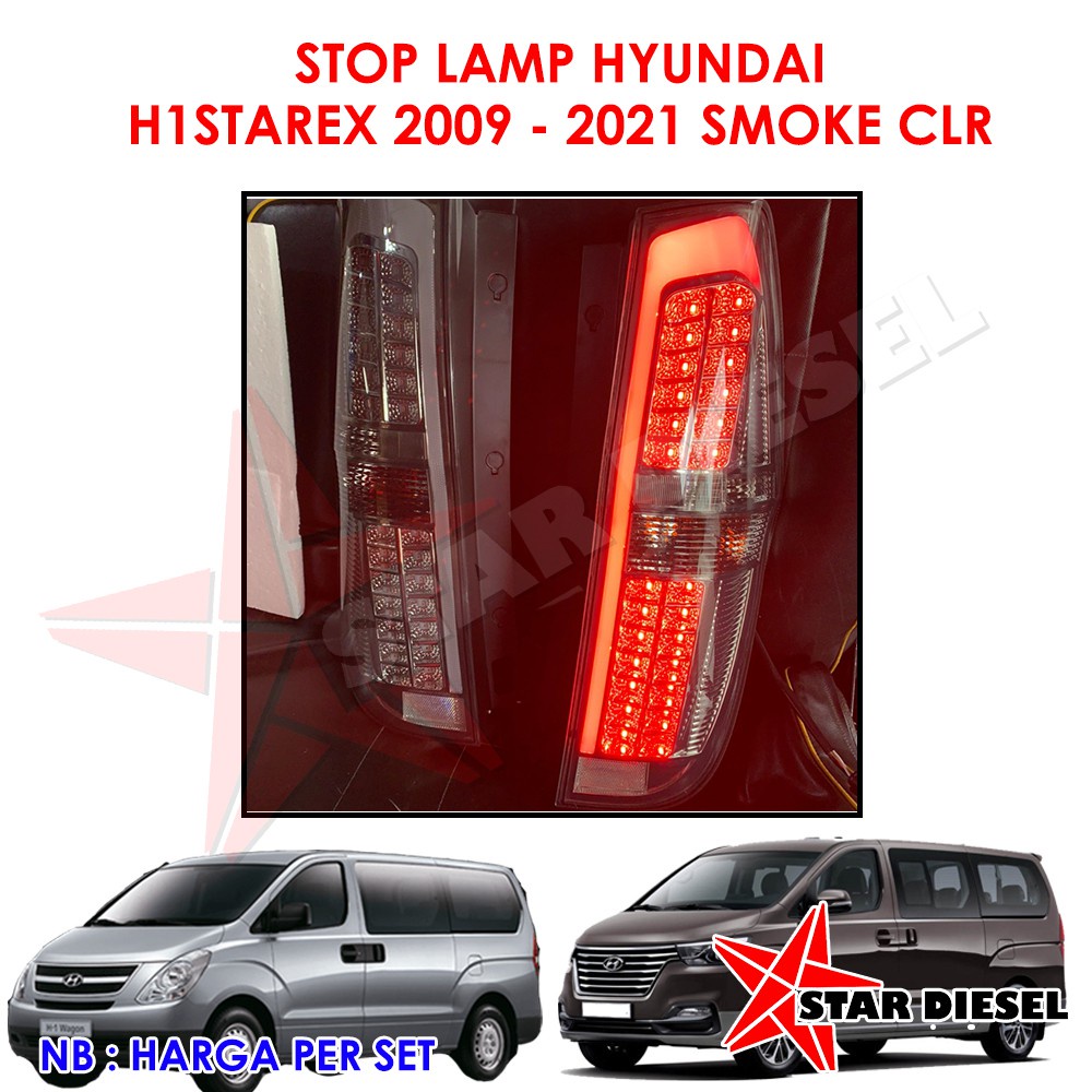 STOP LAMP HYUNDAI H1 2009-2020 STOP LAMP HYUNDAI STAREX LAMPU STOP HYUNDAI H1 CLEAR SOFT SMOKE  LIGH