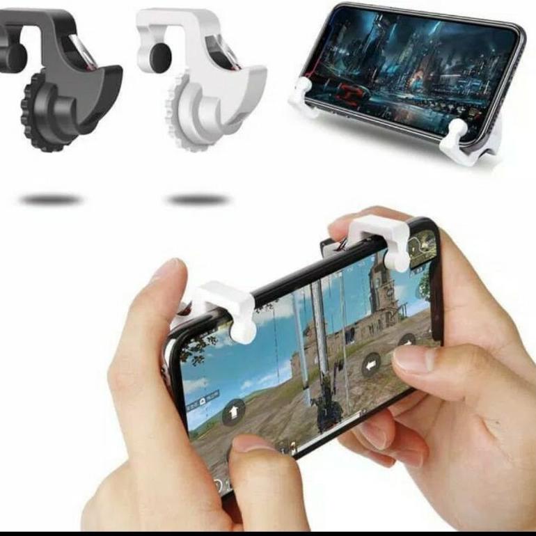 COD Best Produk.. Alat Bantu Game HP Pubg Ros V8 R1 L1 Sharp Shooter Joystik Trigger Gaming Controll
