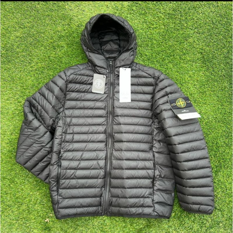Ramadhan Sale - Jaket Puffer stone island original full teg full barcode high quality