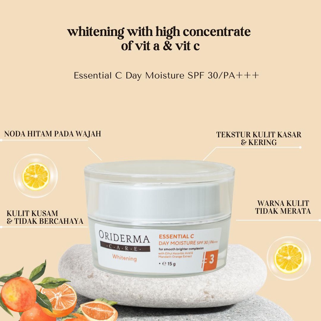 Oriderma Care Whitening Essential C Day Moisture SPF 30/PA+++