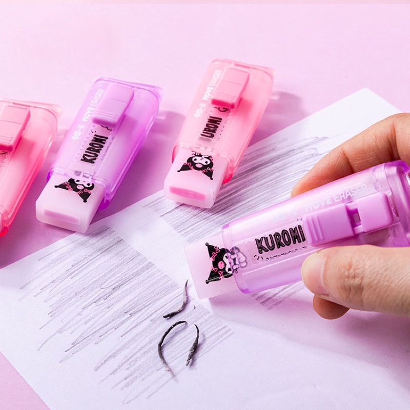 

STESSI Penghapus Mekanik Move Eraser Sanrio Jepang Pastel Lucu / Karet Hapus Aesthetic / Slide