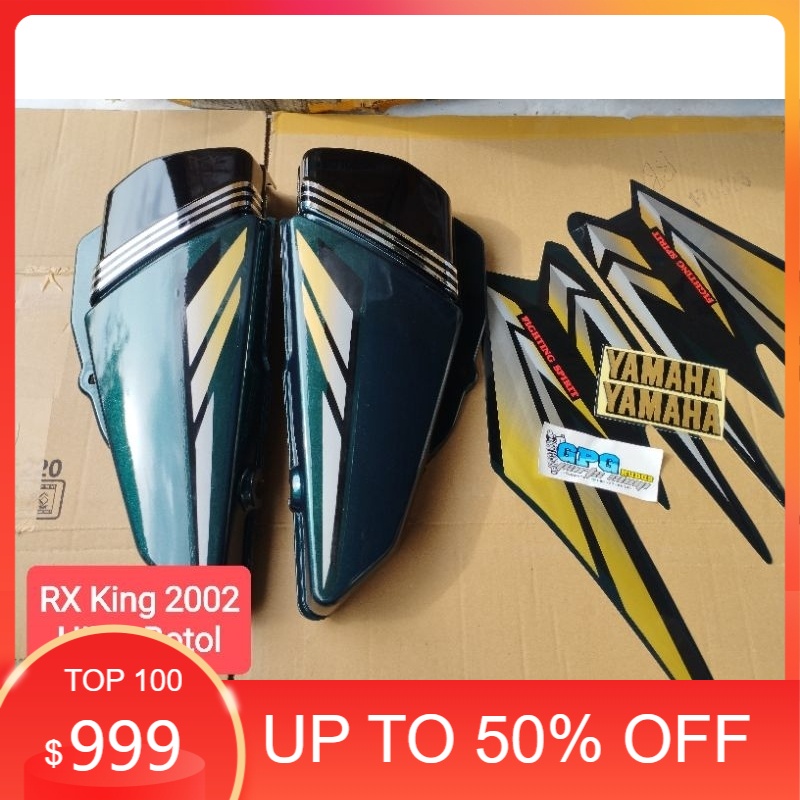 [COD] Box Tutup Aki Yamaha RX King 2002 Hijau Botol