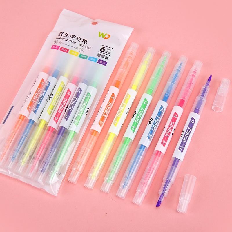 

1 SET HIGHLIGHTER WARNA WARNI WARNI / highlighter 6 SAMPAI 12 WARNA /PENANDA BERWARNA PASTEL HIGH LIGHTER ALAT TULIS KANTOR KERTAS SEKOLAH ATK GROSIR MURAH/stabilo isi 6 warna pastel