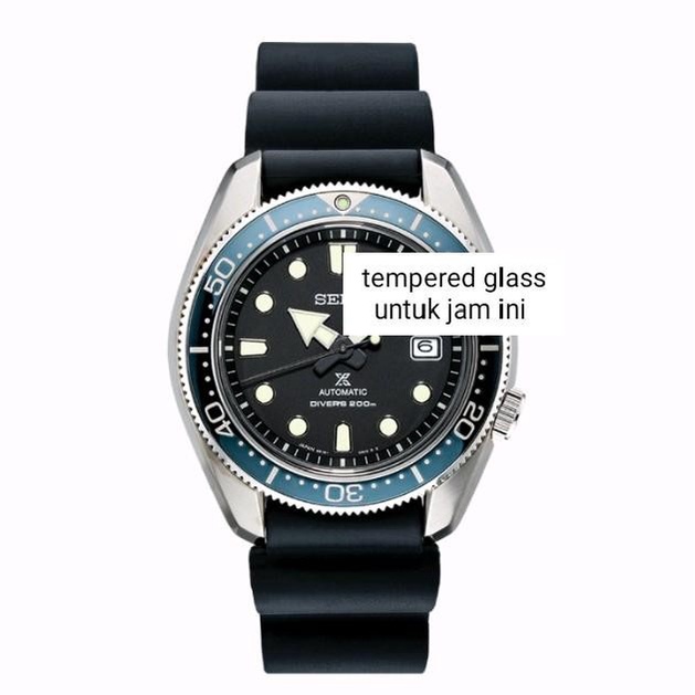 TG tempered glass for  SEIKO ️️️SPB079
Prospex
Sea anti gores jam tangan pelindung layar screen prot